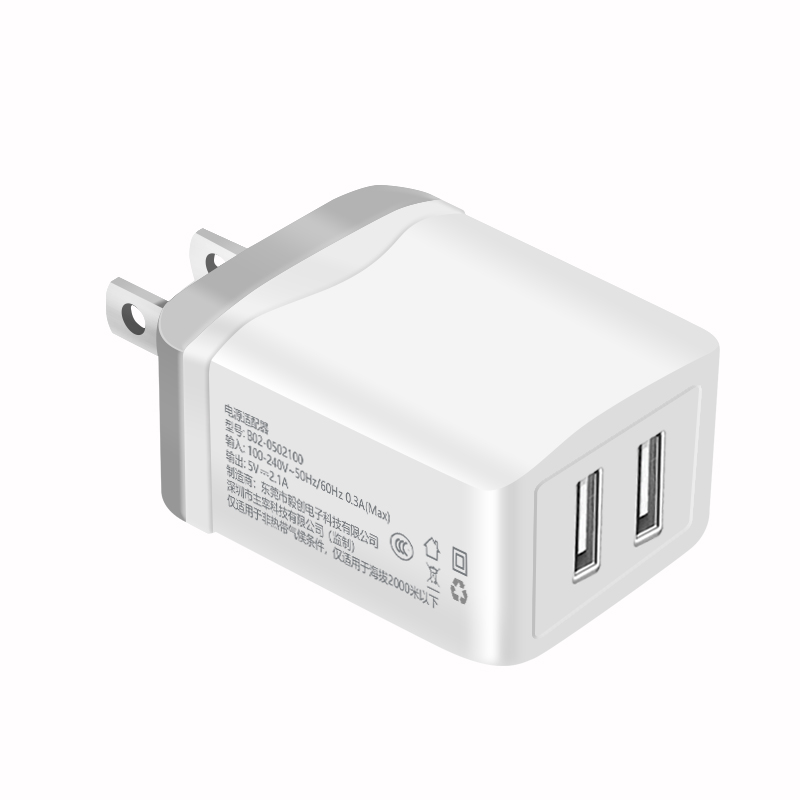 Универсальное зарядное устройство 5V 2.1A donble USB, адаптер для мобильного телефона, умное зарядное устройство для iPhone, планшета, 2 usb-порта, настенное зарядное устройство США