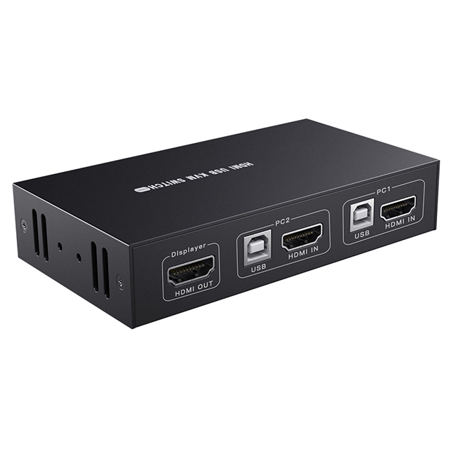 OEM и ODM, состоящий из универсального адаптера на 2 Usb переключатель 4k 30 Гц 1080p стоечный KVM переключатель Hdmi