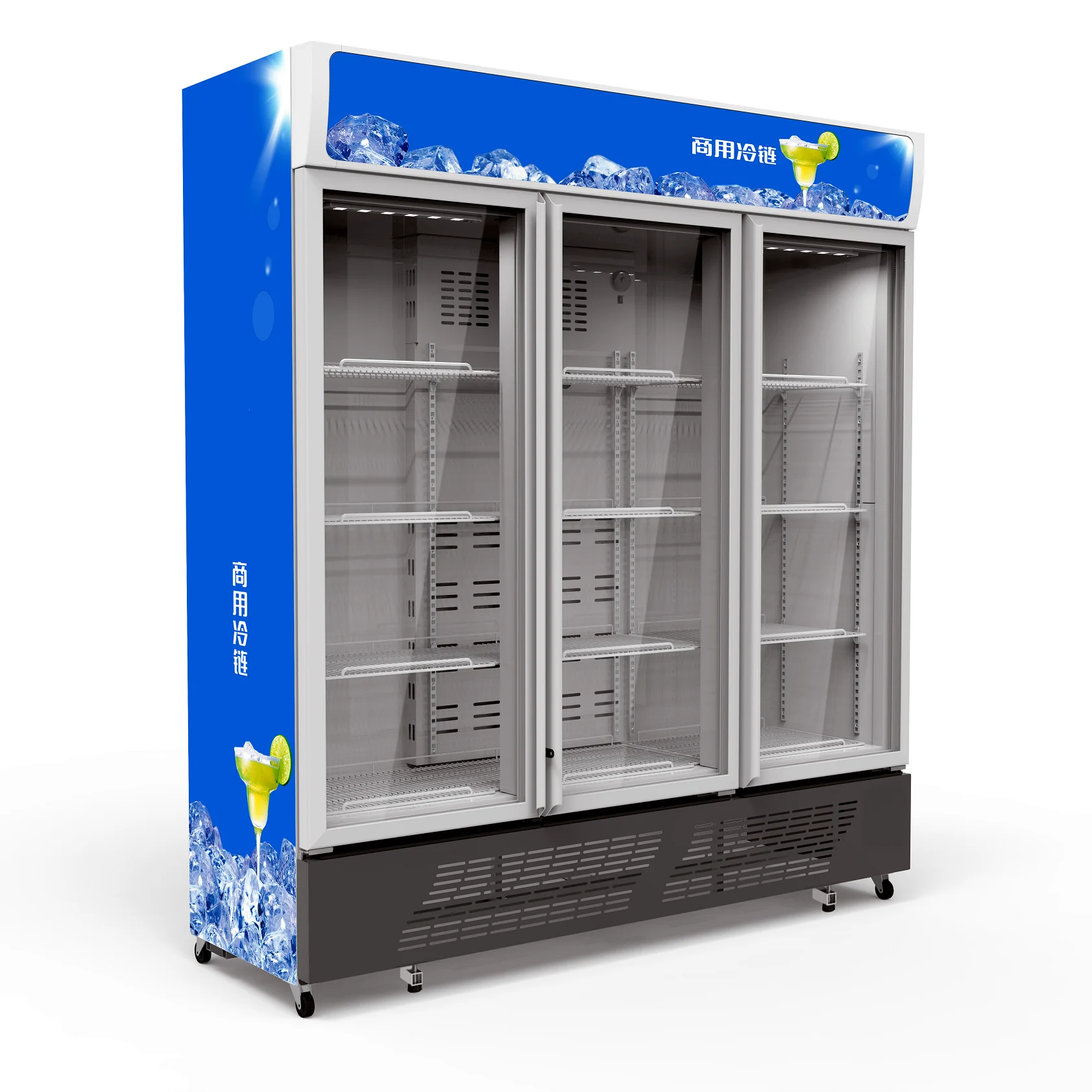 Factory direct sales refrigeration equipment refrigerator commercial freezer with CE