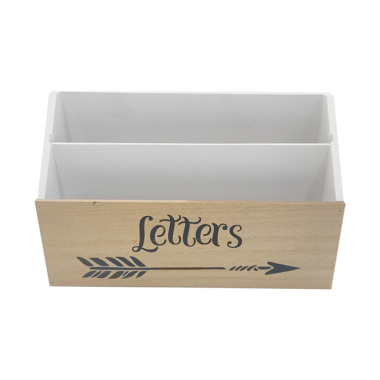 Wholesale Custom High Quality Box Files Letter Trays Storage Boxes Wooden Mail Box Other Home Decor