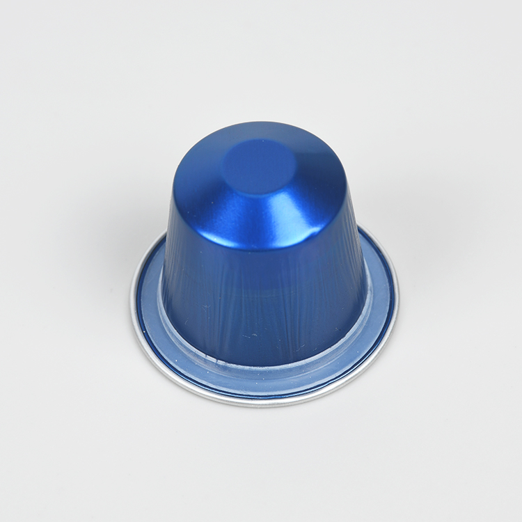 37mm Colorful Disposable High Quality Nespresso Aluminum Foil Empty Coffee Capsule With Sticker