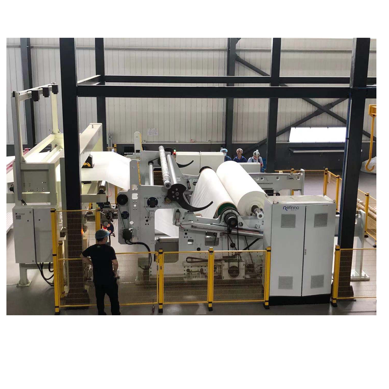 Edge Alignment Automatic Transformer Coil Fabric Winding Machine For Threads
