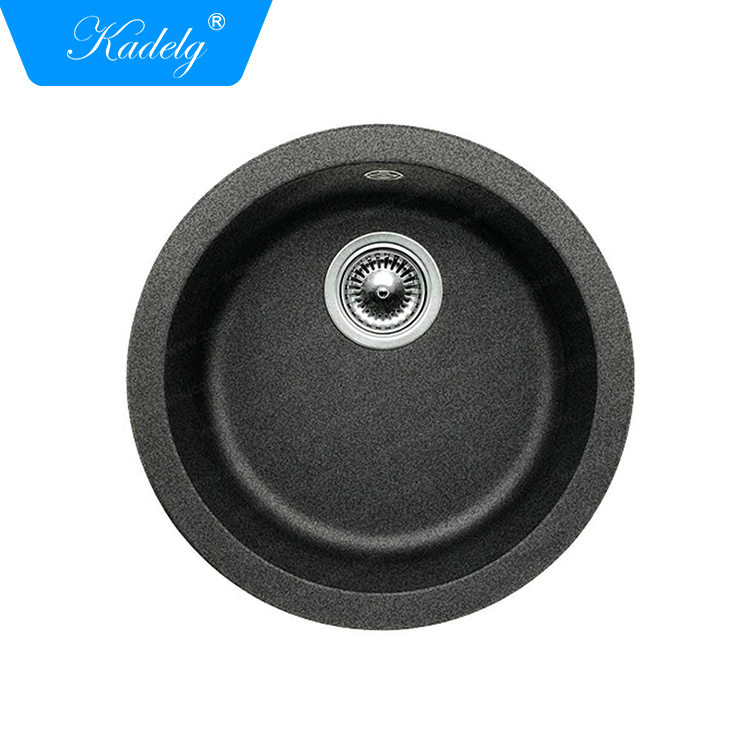 New Product Ideas Round Shape Composite Kitchen Sink Granit