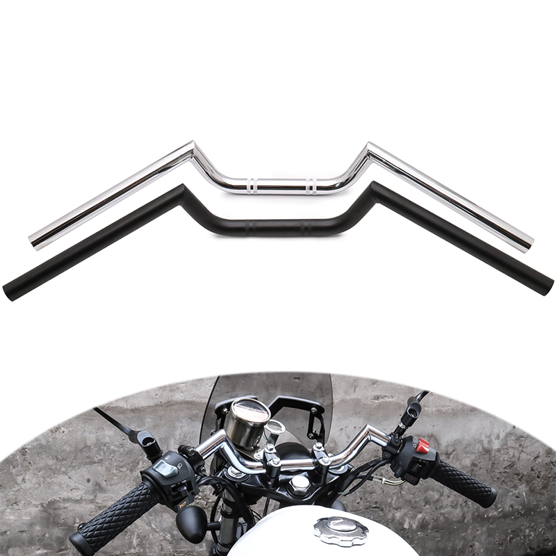 Vintage Motorcycle Handlebars 22mm Drag Bars For Chopper Bobber Cafe Racer