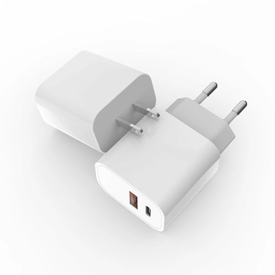 Top Sale Two Port 20w Usb Charger Typec Battery Charger Security Fast Chargers