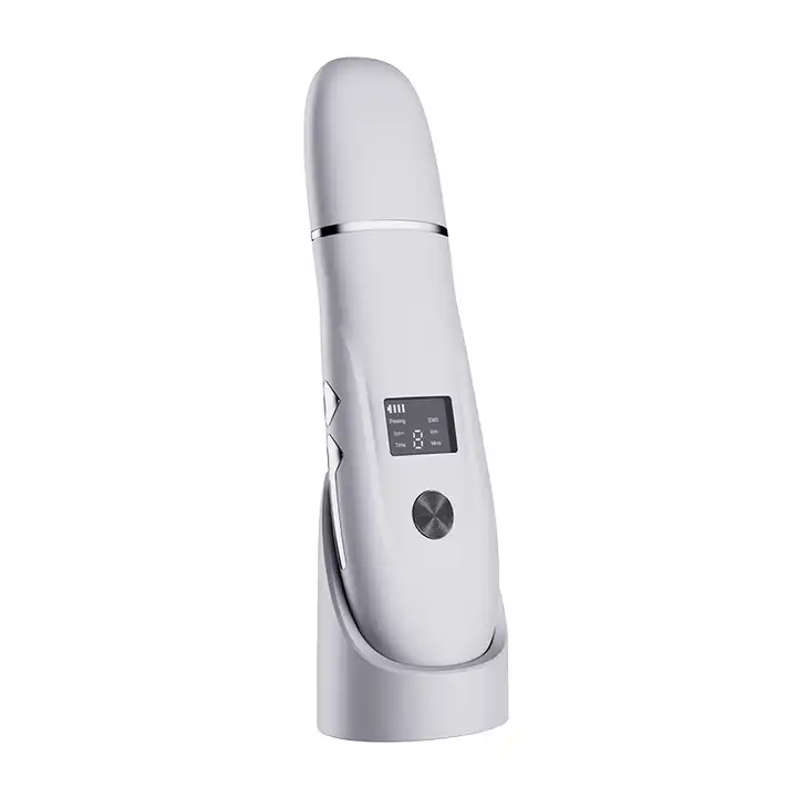 LED Professional Ultrasonic Skin Scrubber Deep Cleaning Skin Care Waterproof Portable Multifunctional Face Skin Scraper
