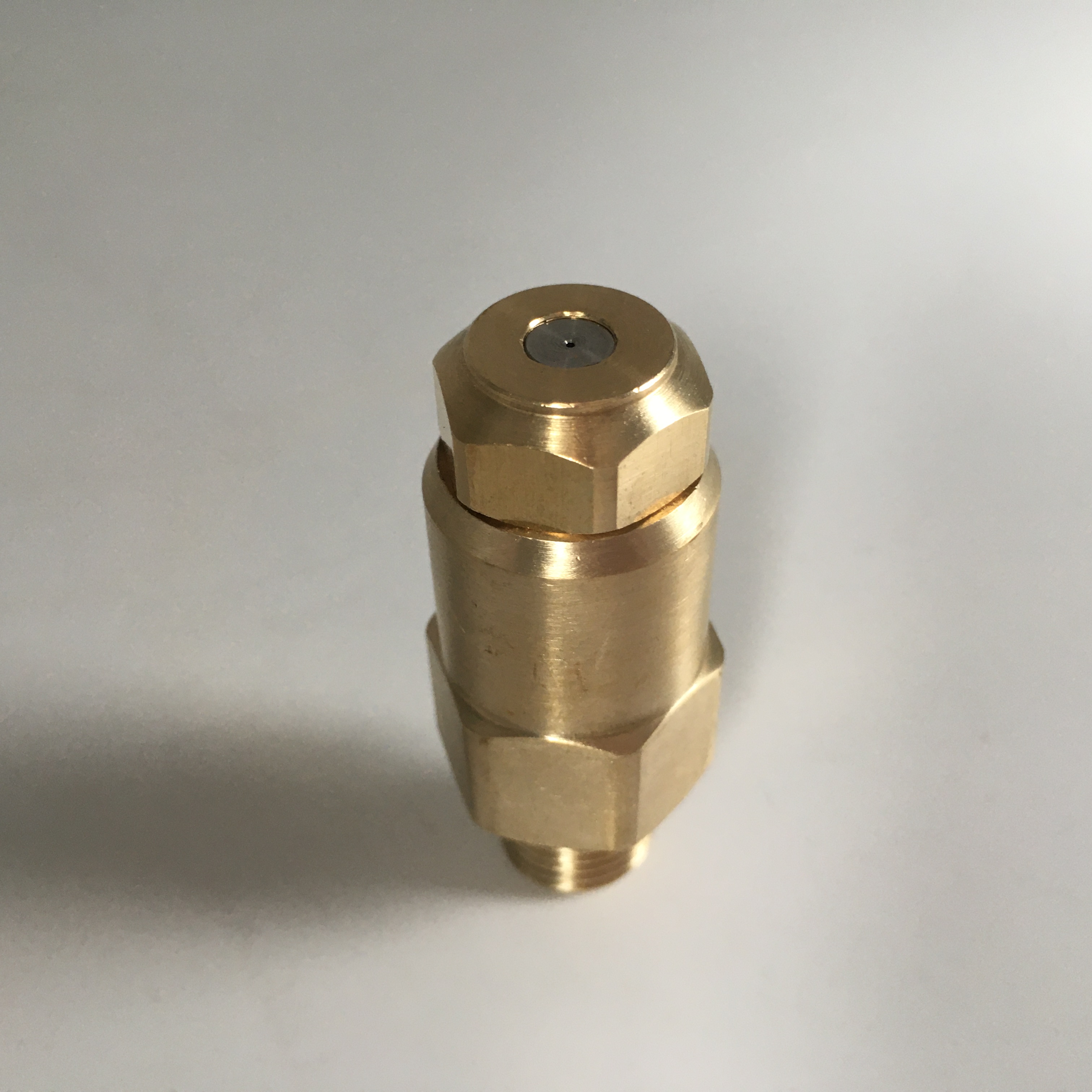Brass 1/4 inch Low Pressure Mico Droplet Humidifying And Cooling Anti Drip Fog Mist Nozzle