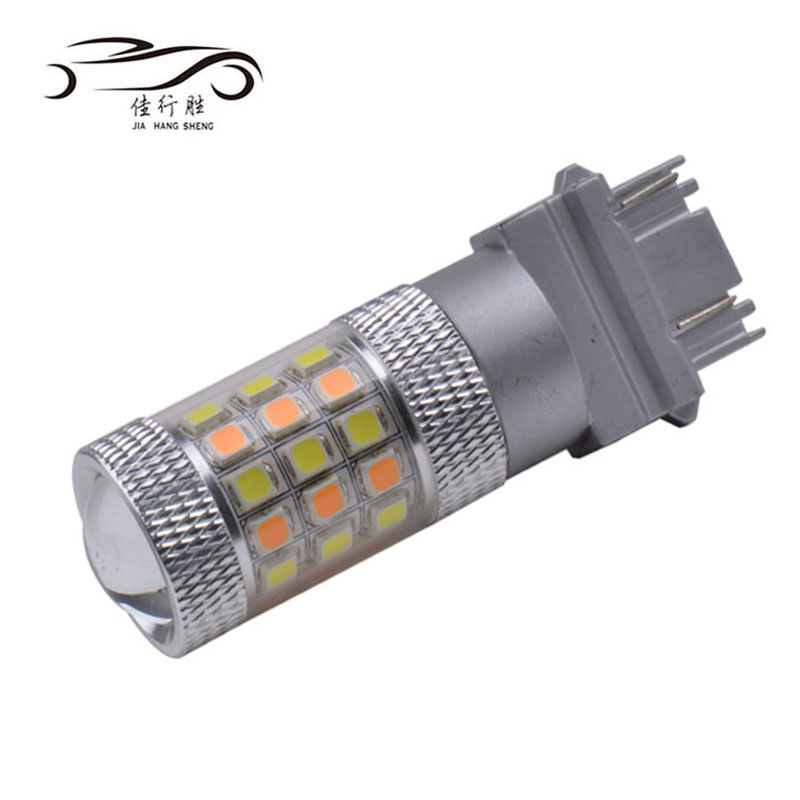 Заводские Оптовые продажи 1156 1157 T20 T25 2835 42smd Двухцветные светодиодные лампы поворотного сигнала, стоп-сигнал, лампы заднего хода 7440 7443 BA15S