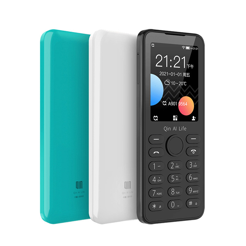 Мобильный телефон Youpin Qin F21S VoLTE 4G сеть Wi-Fi 4G + 2,4 дюймов BT 4,2 инфракрасный пульт дистанционного управления GPS переводчик телефон