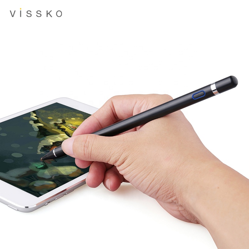 Vissko 3th Active Stylus Touch Pen для Apple iPad Pro 11 12,9 10,5 9,7 карандаш для рисования для iPhone Android