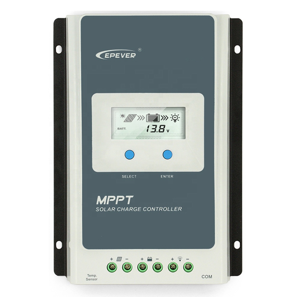 EPever EPsolar MPPT 10A 20A 30A 40A до 100a 12 В/24 В автоматический Солнечный контроллер заряда для системы солнечных панелей регулятор трассировщик 4210AN