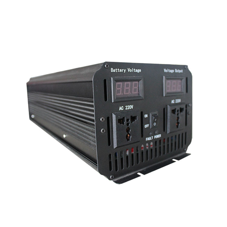 Солнечный инвертор постоянного тока в 12v 24v к переменному току 220v 3000 Вт инвертирующий усилитель мощности 6000 Вт Чистая синусоида Инвертор