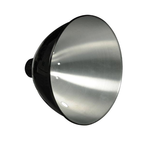 Dongguan Rich Custom metal spinning lamp reflector cone shape led light reflector Iron steel aluminium reflector