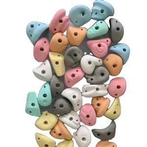 Jiayi playground Mixed color resin climbing holds with screw
