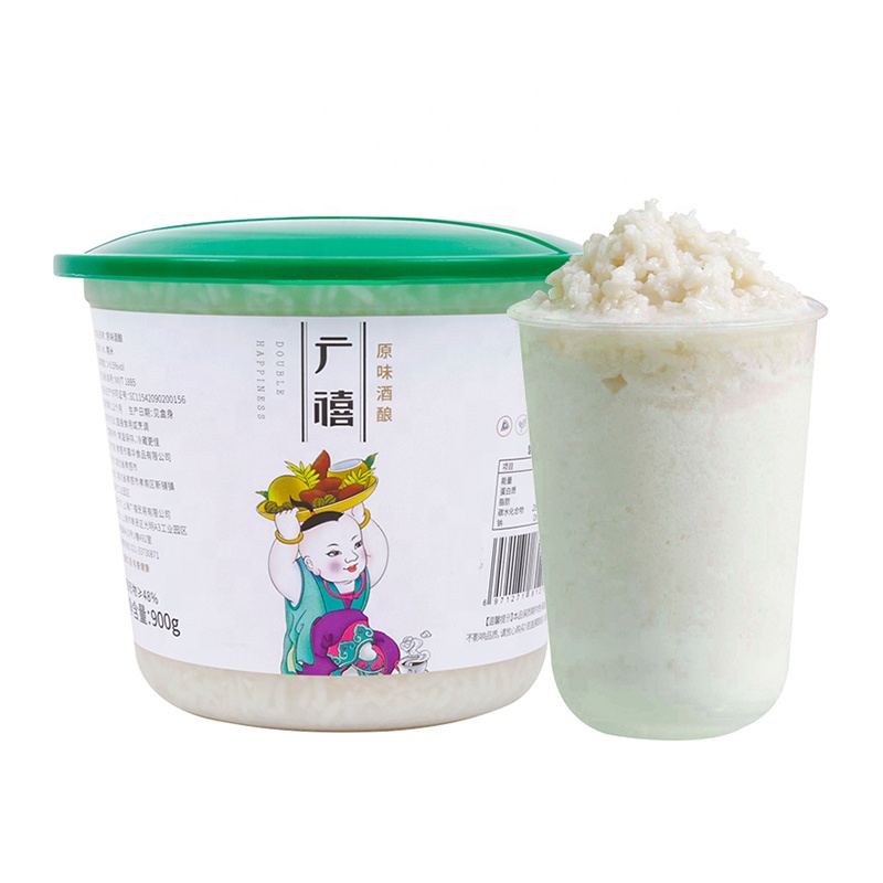 900g Double Happiness Original Flavor Rice Wine Sweet Fermented Rice for Bubble Tea