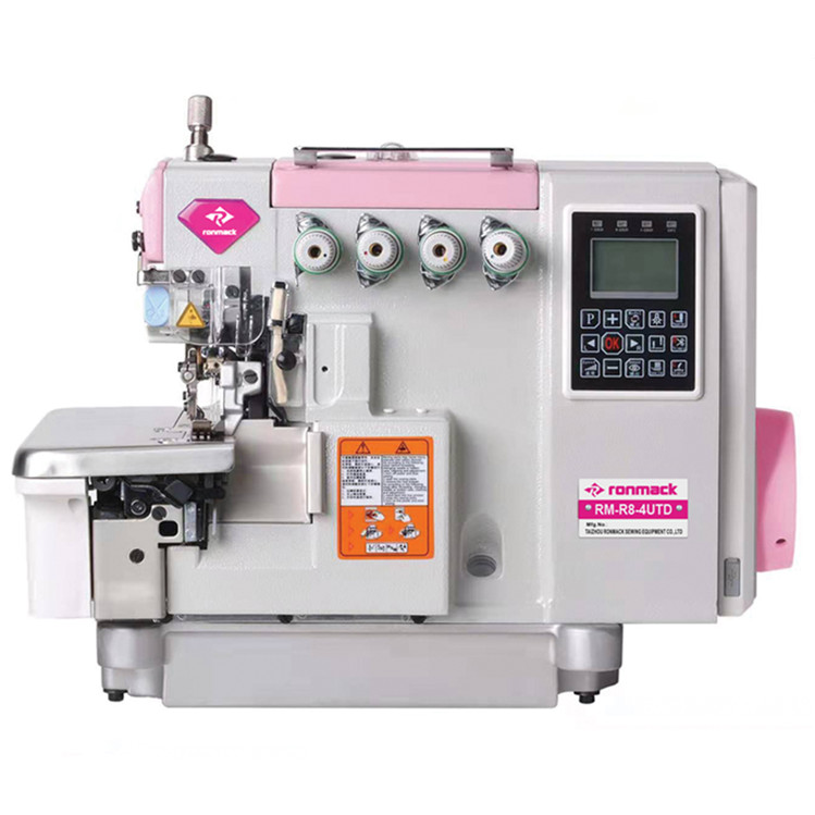rongong brand ronmack brand new model integrated all in one full automatic electric trimmer footlifter servo motor high speed R8-4UTD