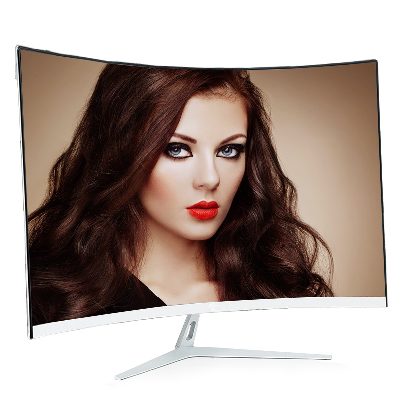 Портативный изогнутый игровой ПК монитор с экраном 2K 4K IPS 144 Гц 24 дюйма 27 дюймов 32 дюйма игровой монитор
