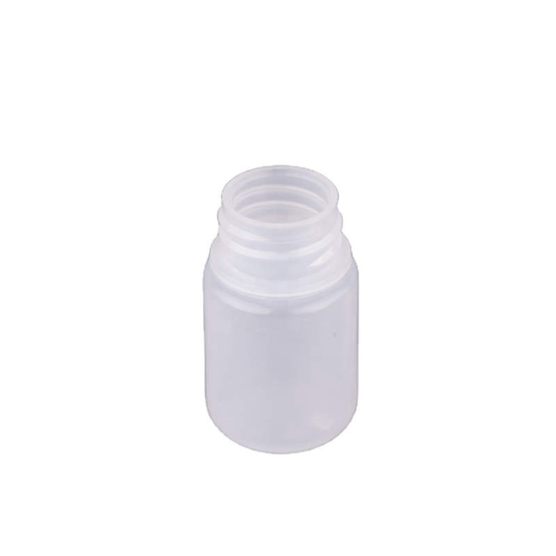 Transparent Laboratory Plastic Reagent Bottle Wide Mouth Medicine Plastic Container