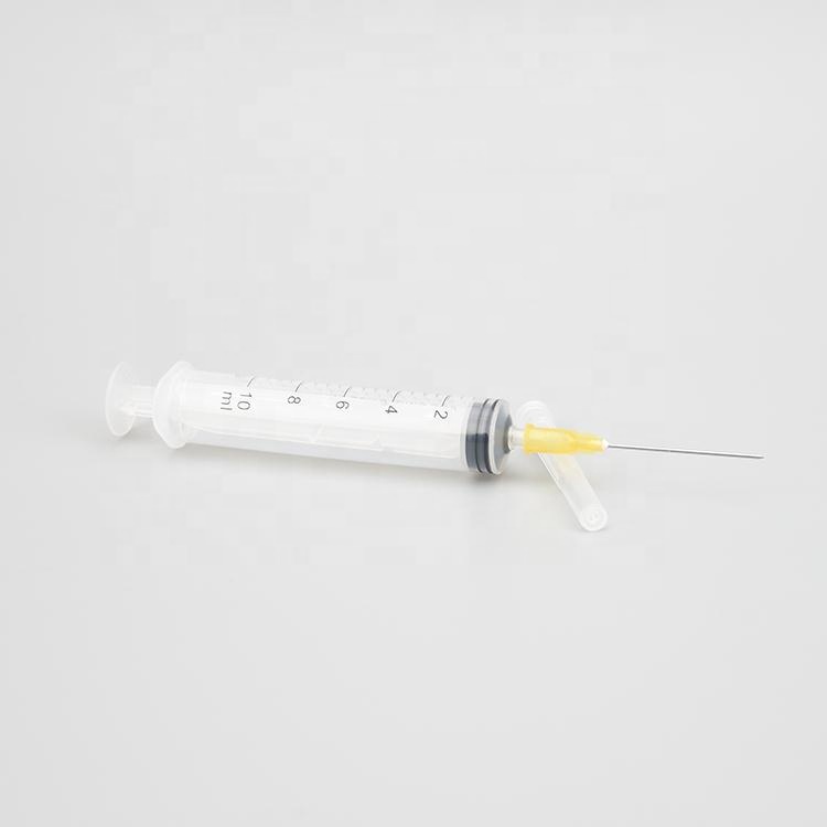 Экологический медицинский одноразовый шприц для инъекций 10 мл