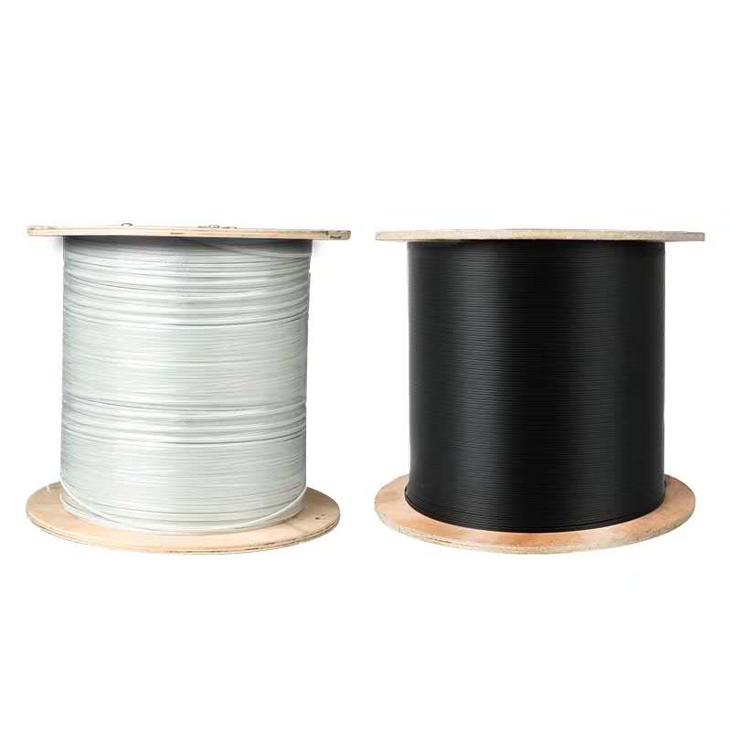 Самонесущая стальная проволока для наружного использования FRP G657 FTTH Drop fiber Optica 2 4 1 жильный волоконно-оптический кабель
