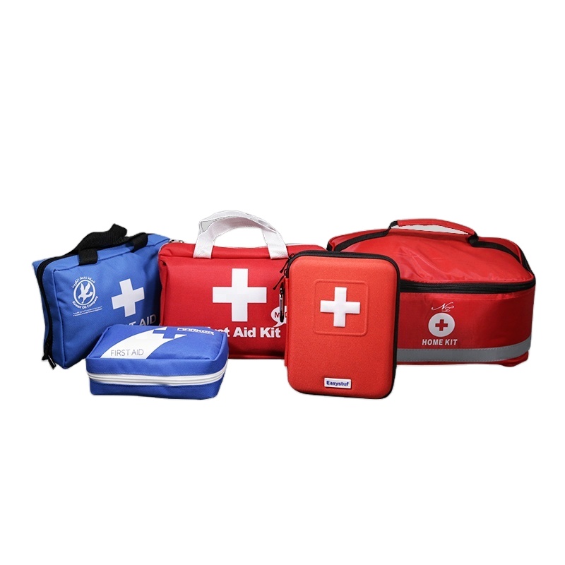 Portable first aid kit plastic box for school