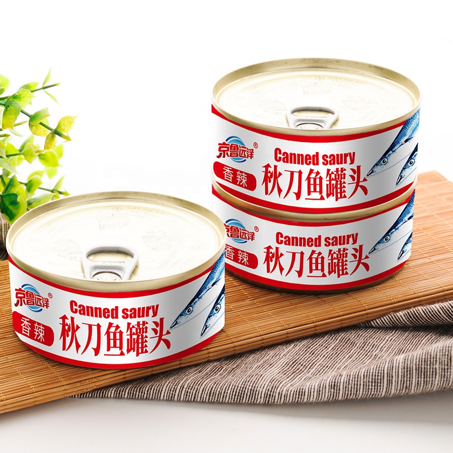 Хуиян замороженные морепродукты, готовые к употреблению острый консервированный сайру рыбы; Питания, производство: Китай