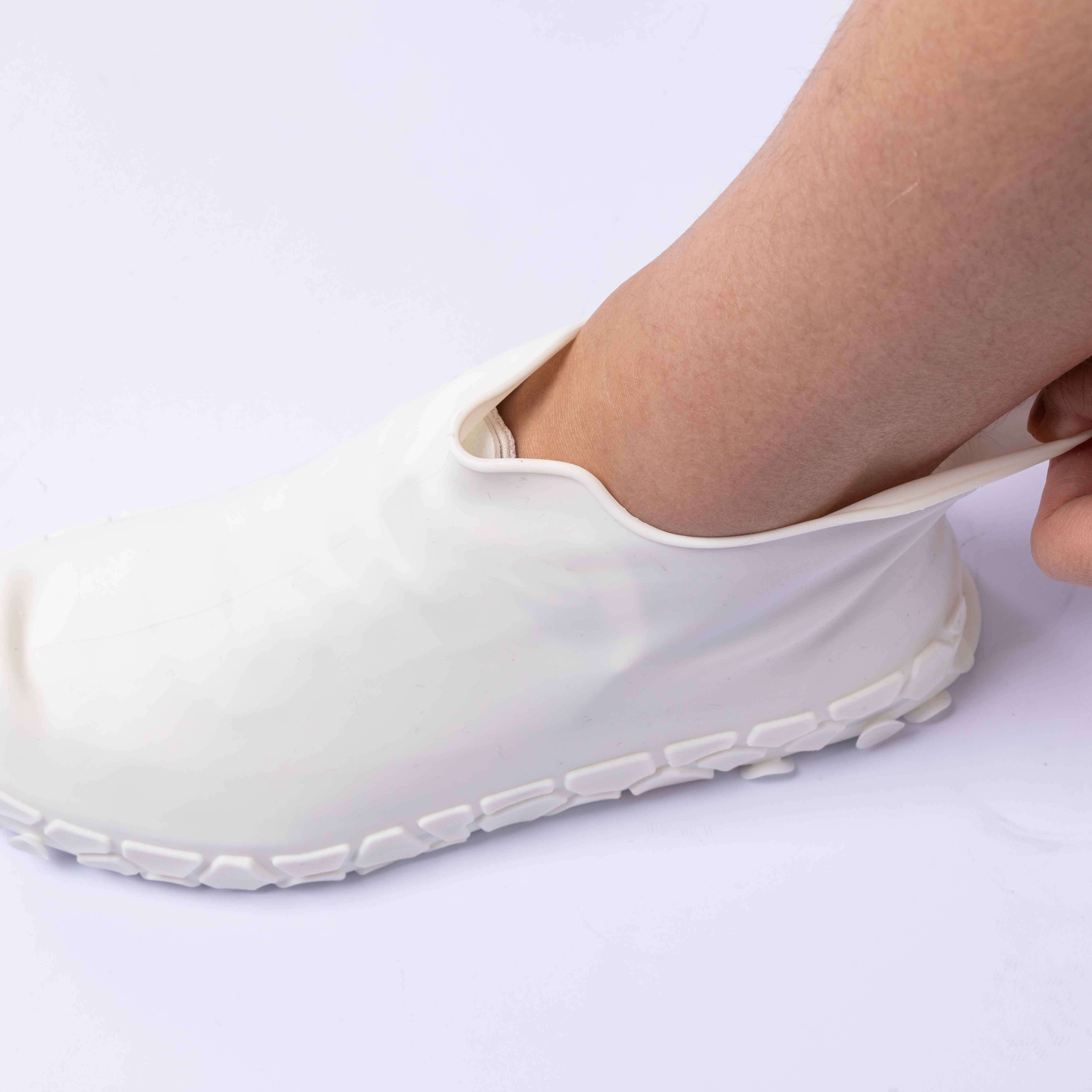 Hot sale high quality silicone shoe cover rain reusable waterproof protector rain boots for women men skidproof shoe covers
