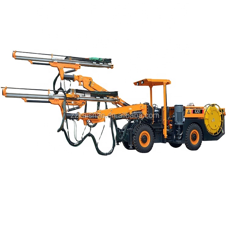 Morden Style Three-booms Underground Jumbos Machine Tunneling Mining Drilling Rig Blasting Small Rock Drilling Machine