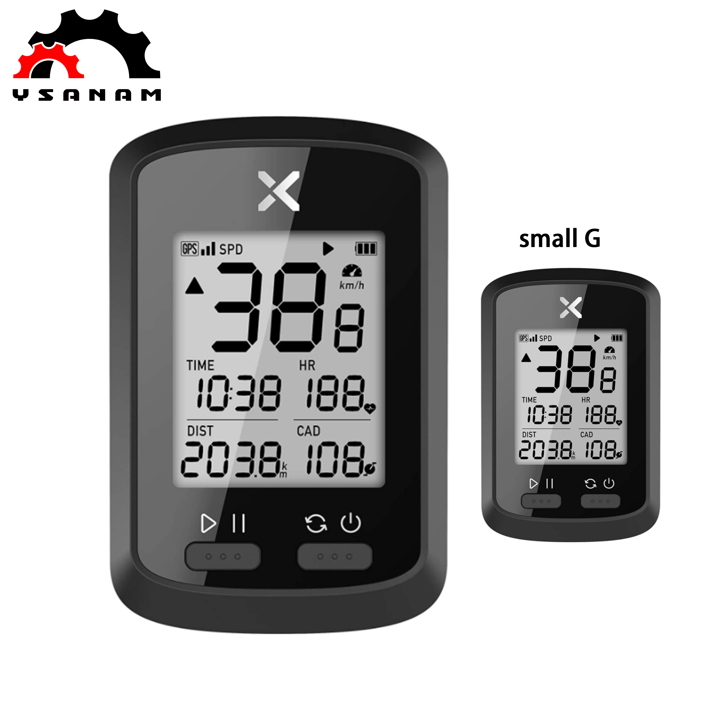 Беспроводной GPS-Спидометр YSANAM Bicicleta XOSS G ANT +, водонепроницаемый дорожный велосипедный компьютер BLE, беспроводной велосипедный компьютер