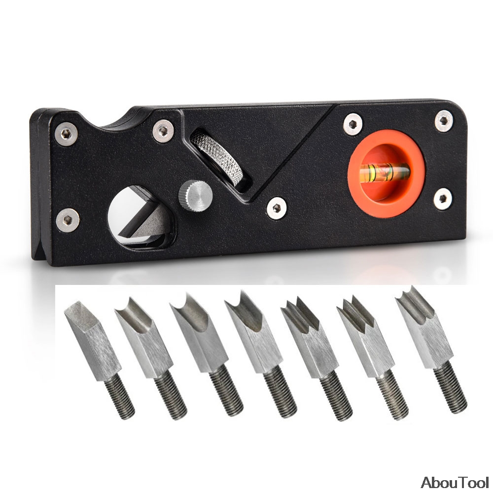Edge Corner Planer 45 Degree Bevel Planer Chamfering Trimming Woodworking Tool With Cutter Head