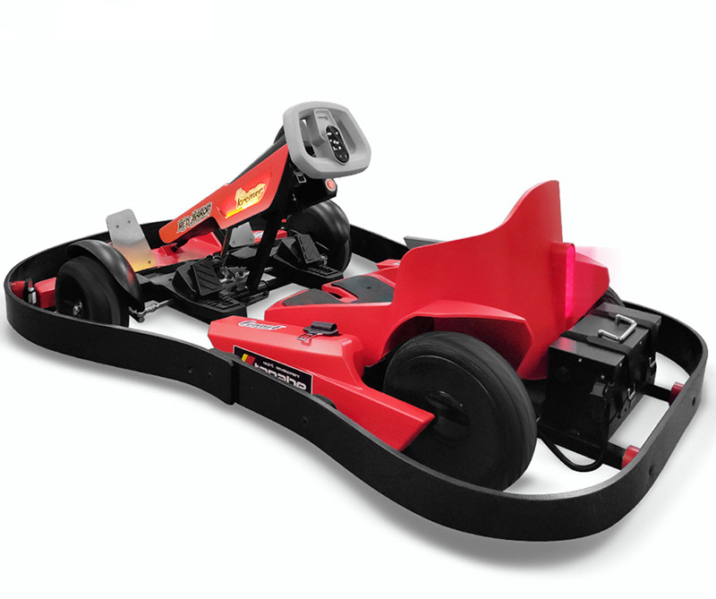 Factory Wholesale Price Children's and Adult 4 Wheel Drive Electric Kart Racing Adjustable length karting