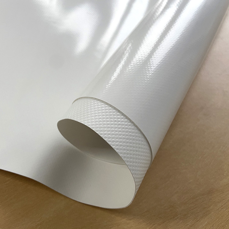 Jinlong 1100gsm pvdf fabric pvc polyester fabric roof for architectural membrane