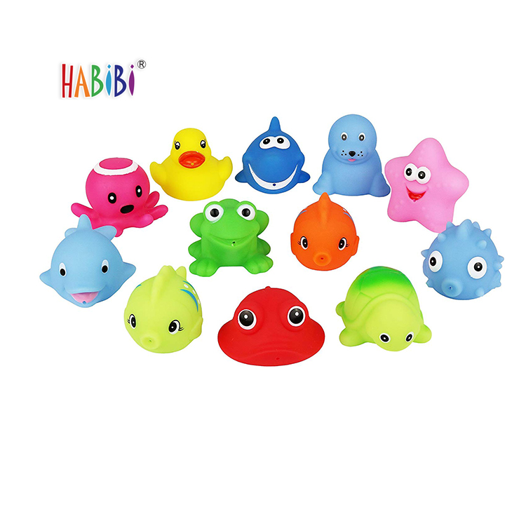 vinyl bath duck toy Bathtime baby bath toys elephant squirt shower baby water bath toys