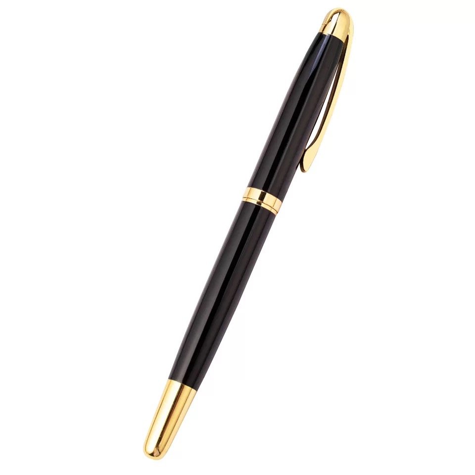 custom logo luxury corporate gift metal roller signature business pen for men