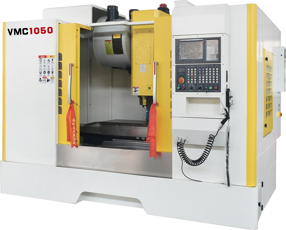4-осевой 5-осевой фрезерный станок с ЧПУ VMC1050 с тайваньским шпинделем и PMI/HIWIN линейной рельсы