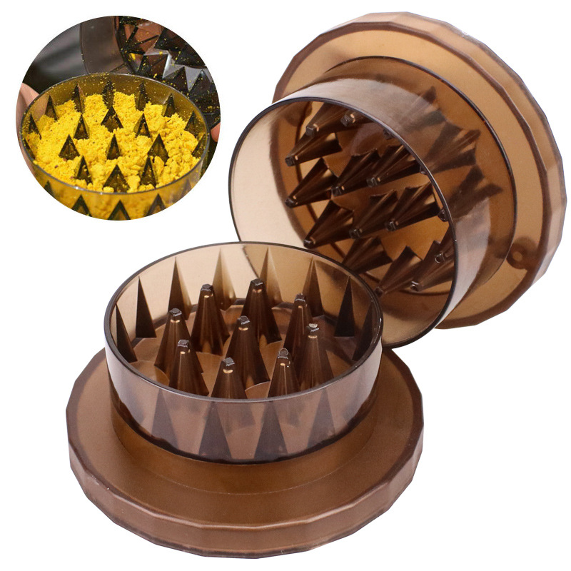Broken Bait Box Plastic Bait Grinder with conical teeth European Feeder Carp Fishing Bait Box Factory Wholesale