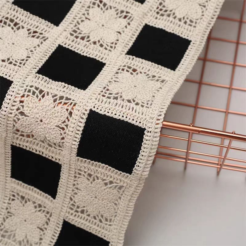 Corded Cotton Fabric Embroidery Cotton Tulle Fabric Bag Accessories Household Items Women's and Children's Clothing