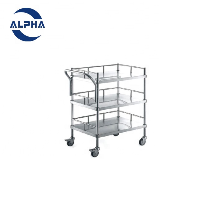 Больница медицинская хирургическая из АБС-пластика для аварийно-To Cart лекарство тележка