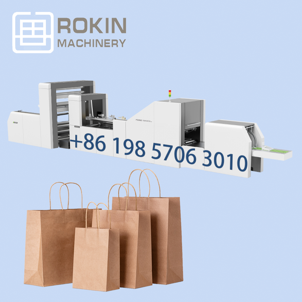paper bag making machine taiwan machine to produce paper bag