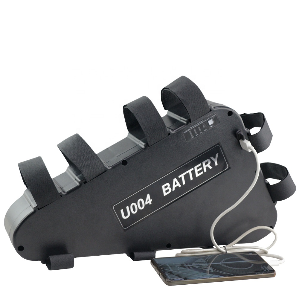 Unitpackpower пластиковый треугольник, Солнцезащитный чехол 48v 13ah 15ah 20ah 48v 1000 Вт литий-ионный аккумулятор для е-байка для Bafang BBSHD двигатель