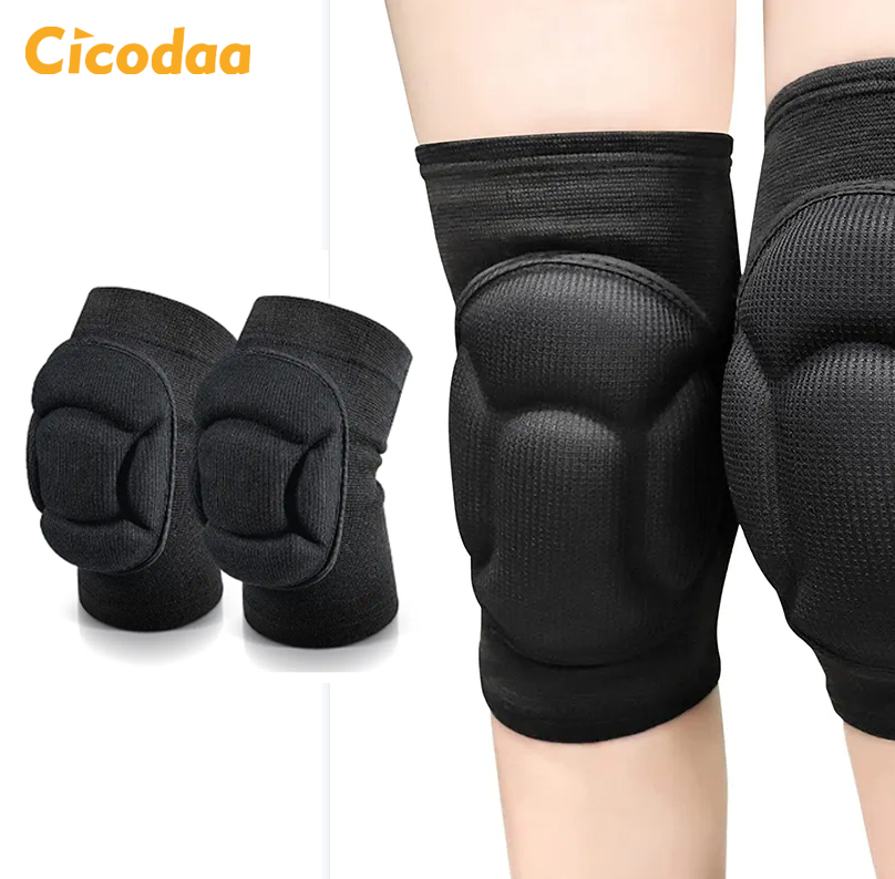 Wholesale Thicken Sponge Knee Pad Anti collision Kneecap Fitness Sports Protective Guards volleyball knee pads