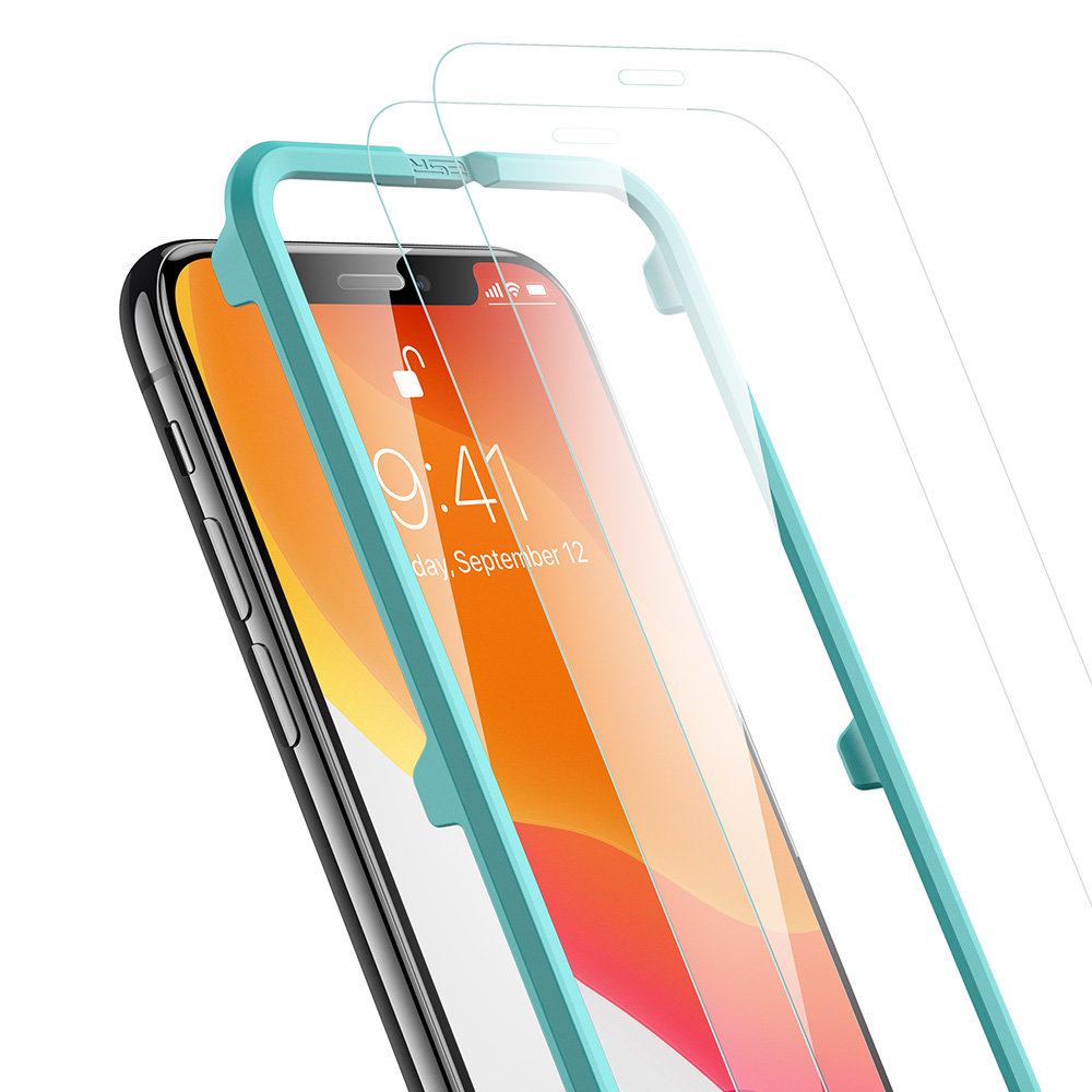 ESR с Монтажная рама для iPhone 11 Pro/11 Pro Max/11 Защитная пленка для экрана из закаленного стекла Защитная пленка для iphone