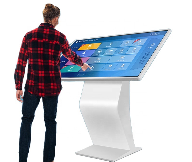 SeeTouch Directly Wholesale Android / Windows System Floor Stand Display Lcd All in One Touch Screen Kiosk