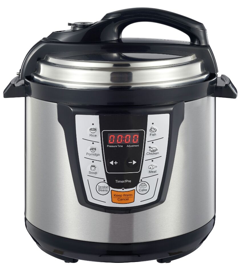 6L 6quart RPC Non Stick Inner Pot Multi Function Rice Cake Fish Meat Chicken Stew Sauteed Electric Pressure Cooker
