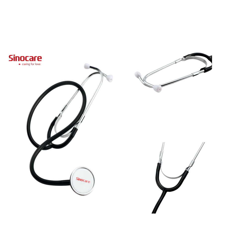 Односторонний стетоскоп Sinocare, медицинский стетоскоп для врачей и медсестер, медицинский стетоскоп