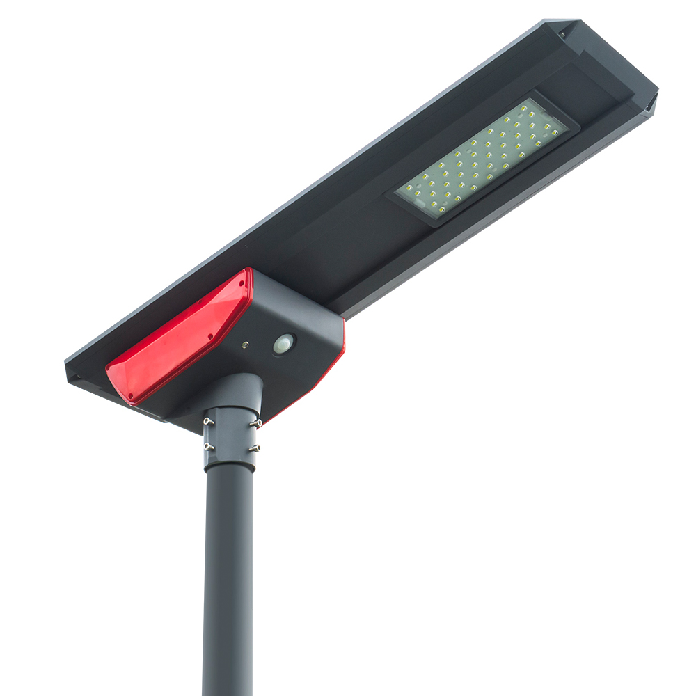 Road Lamp luminaire 5 Warranty 50 watt all in one solar street light Outdoor Led Street Light