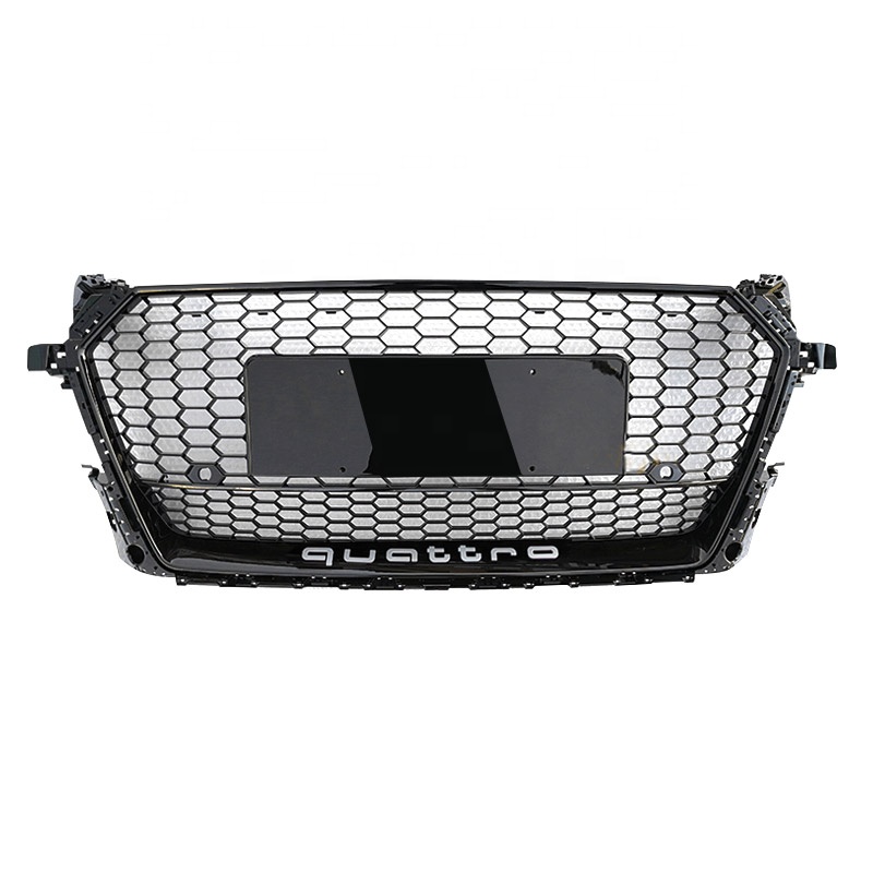 Новая сетчатая решетка ABS facelift для Audi TT, передний бампер TTRS, автомобильная решетка радиатора, сотовые грили 2015-2018