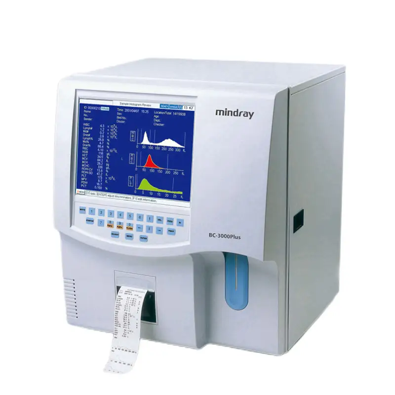 Mindray auto blood analyzer machine/3 diff Mindray BC-3000plus price