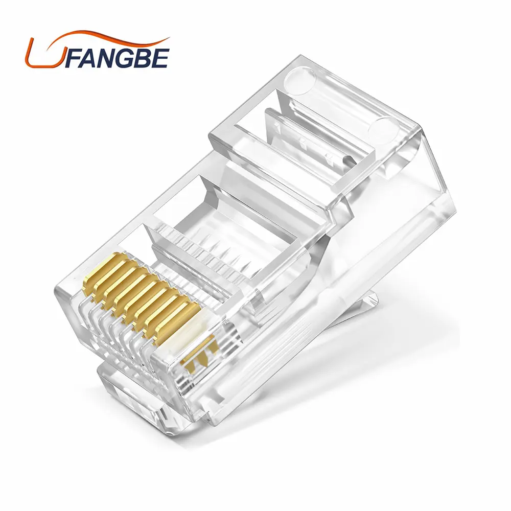 Амазон Ethernet RJ45 проходной разъем 8P8C Cat5e Cat6 RJ45 разъем
