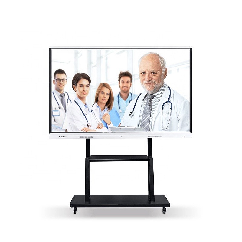 75" Multi Touch Interactive TV Monitor LED LCD Display Whiteboard Panel